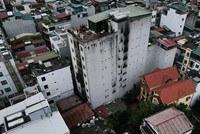 Nhà 37, ngách 29/70 phố Khương Hạ nơi xảy ra vụ cháy đau thương vừa qua