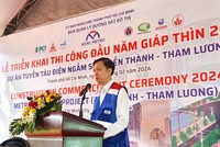 TP.HCM: Triển khai thi công dự án tuyến tàu điện ngầm số 2 Bến Thành - Tham Lương