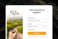 Khách hàng của VNDirect có thể vào kiểm tra tài khoản của mình