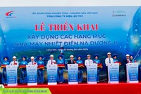 Toàn cảnh Lễ triển khai thi công xây dựng các hạng mục dự án Nhà máy Nhiệt điện Na Dương II tại tỉnh Lạng Sơn