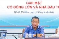 Ông Đoàn Văn Nhuộm, Tổng Giám đốc PVOIL giải đáp các nội dung cổ đông, nhà đầu tư quan tâm