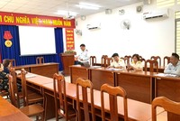 Thanh tra tỉnh Tây Ninh công bố kết luận thanh tra của Chủ tịch UBND tỉnh. Ảnh: Thanh tra tỉnh Tây Ninh