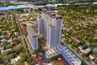 Phối cảnh dự án Khu nhà ở thương mại Lê Hồng Phong – Eden Graden. 