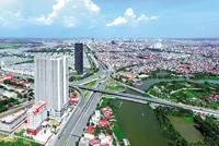 Đô thị Hải Phòng khu vực phía Nam cầu Bính. Ảnh: Hồng Phong