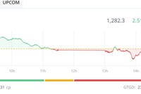 Hai cổ phiếu ngân hàng VPB và TCB giúp VN-Index giữ lại sắc xanh