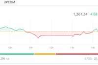 Phiên giao dịch chiều 26/6: GVR và BCM hợp sức kéo VN-Index trở lại 