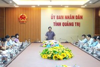 Phó chủ tịch UBND tỉnh Quảng Trị Hoàng Nam chủ trì cuộc họp xem xét đề xuất của Công ty CP Bệnh viện Mắt VISI Đông Hà