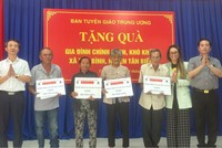 Tân Hiệp Phát tiếp nối hành trình “đền ơn đáp nghĩa” với những ngôi nhà nghĩa tình tại tỉnh Tây Ninh và Cao Bằng