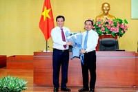 Nguyên Chủ tịch UBND tỉnh Hải Dương Triệu Thế Hùng nhận nhiệm vụ tại Quốc hội