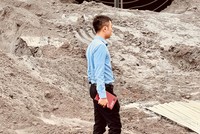 Cán bộ Abic đi giám định tổn thất tại nhà máy gạch Quỳnh Lâm, Phú Thọ