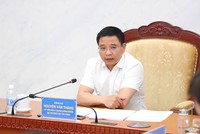 Bộ trưởng Nguyễn Văn Thắng phát biểu chỉ đạo tại buổi giao ban. Ảnh: Đức Minh.