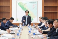 Bí thư Tỉnh uỷ Quảng Trị Nguyễn Văn Phương làm việc với Ban quản lý KKT tỉnh và các sở ban ngành liên quan đến tình hình hoạt động tại KKT Hòn La