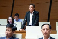 Đại biểu Hà Sỹ Đồng phát biểu tại hội trường.