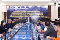 EVN họp nghiệm thu cấp chủ đầu tư công trình Nhà máy thuỷ điện Hoà Bình mở rộng. 