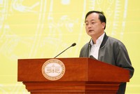 Ông Tô Huy Vũ, Chủ tịch Hội đồng thành viên Agribank phát biểu tại Hội nghị