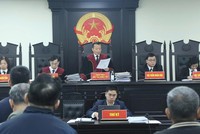 Hội đồng xét xử sơ thẩm vụ án tại Công ty Y dược LanQ, Công ty Dược Sơn Lâm và một số đơn vị liên quan.