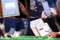 Nhà đầu tư bỏ phiếu trực tuyến tại ĐHCĐ thường niên 2026 của Gelex tổ chức sáng 1/4/2026. Ảnh: Dũng Minh