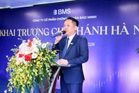 Ông Thiều Hữu Chung, Phó Chủ tịch thường trực HĐQT BMS phát biểu tại sự kiện