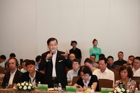 Theo KTS Ngô Viết Nam Sơn, Chủ tịch Ngo Viet Architects & Planners, khi bàn về quy hoạch 100 năm, điều quan trọng là sử dụng hợp lý các nguồn lực hiện có để thế hệ sau vẫn còn không gian và cơ hội phát triển. Ảnh: Trọng Tín.