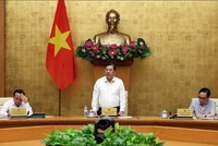Phó Thủ tướng Thường trực nêu rõ, Năm APEC 2027 được lãnh đạo Đảng, Nhà nước và Chính phủ xác định là cơ hội chiến lược để triển khai hiệu quả đường lối đối ngoại Đại hội 14 của Đảng, nhằm nâng cao vị thế, uy tín quốc tế của đất nước - Ảnh: VGP.