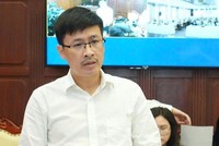 Ông Hoàng Minh Tiến, Phó Cục trưởng Cục Công nghệ Thông tin, Ngân hàng Nhà nước phát biểu tại Họp báo