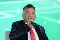 Ông Đặng Thành Tâm, Chủ tịch Chủ tịch Tổng công ty Phát triển Đô thị Kinh Bắc (KBC) chia sẻ tại hội thảo. Ảnh: Dũng Minh
