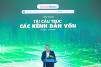 Ông Bùi Hoàng Hải, Phó chủ tịch Ủy ban Chứng khoán Nhà nước phát biểu tại Hội thảo. Ảnh: Dũng Minh