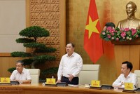Phó Thủ tướng Thường trực yêu cầu tăng cường bảo vệ chính trị nội bộ, bảo vệ bí mật nhà nước, siết chặt kỷ luật, kỷ cương.Ảnh: VGP