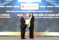 Agribank ghi dấu ấn với 3 giải thưởng Ngân hàng Việt Nam tiêu biểu 2026