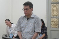 Bị cáo Nam tại tòa.