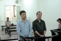 Các bị cáo tại tòa