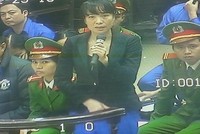 Các bị cáo tại Tòa (ảnh chụp qua màn hình)