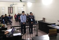 Các bị cáo tại tòa