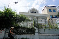 Ngôi nhà số 5 Hồ Biểu Chánh, quận Phú Nhuận, TP.HCM  của "Bầu" Kiên. (Ảnh: Dân trí).
