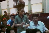 Ông Ninh Văn Quỳnh tại tòa.