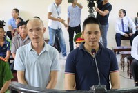 Các bị cáo tại tòa.