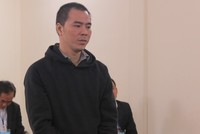 Bị cáo Dũng tại tòa.