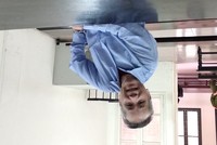 Bị cáo Khánh tại tòa.