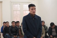 Bị cáo Luân tại tòa.