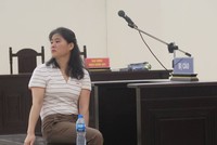 Bị cáo tại tòa.