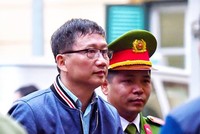 Trịnh Xuân Thanh tại phiên tòa năm 2018. Ảnh: Vietnamnet.