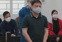 Bị cáo Hạnh tại tòa.