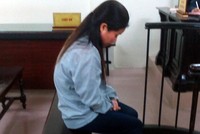 Bị cáo Mai tại tòa 