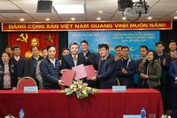 Ký chính thức gói thầu XL.02 đầu tiên Dự án Đầu tư xây dựng cầu Cửa Hội