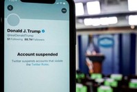 CEO Twitter: Khóa tài khoản của ông Trump là đúng nhưng đặt tiền lệ 'nguy hiểm'