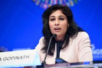 Gita Gopinath, Nhà kinh tế trưởng của IMF. Ảnh: Getty Images