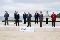 Hội nghị thượng đỉnh G7 năm 2021 tổ chức ở Cornwall (Anh). Nguồn: Reuters
