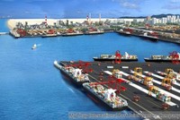 Phối cảnh dự án khu bến cảng biển Mỹ Thuỷ (Quảng Trị).