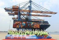 Cảng nước sâu Gemalink ghi dấu mốc 1 triệu Teu chỉ sau một năm đi vào hoạt động