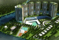 Dự án Gia Việt Riverside với diện tích 92.000 m2, vị trí nằm tại trung tâm thị trấn Nhà Bè
